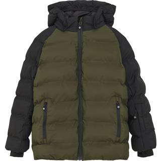 Color Kids Kid's Ski Jacket Quilt Contrast Syntetisk jakke Børn størrelse 116 farve olivengrøn