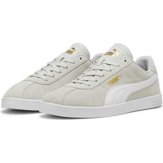 Puma Club II Suede Sneakers Unisex, Gray, Size 48, Shoes - Gold - 48