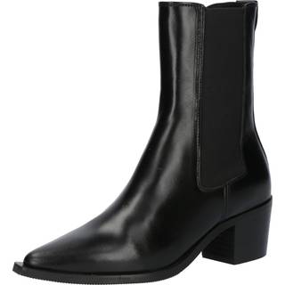 Leather Cowboy Boots - Black - EU 41