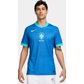 Brasilien 2024 Stadium Away Nike Dri-FIT Replica-fodboldtrøje til mænd - blå - XL