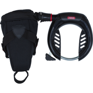 ABUS Ringlås 5955 Pro Shield, Varefakta godkendt,m/kæde og taske X-PLUS 5955 NR BK+ 6KS/100 + ST 5950 X-PLUS