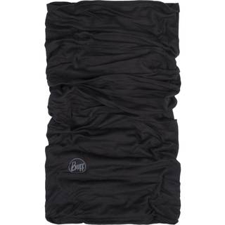 Buff Lightweight Merino Wool Tubular Solid Black, OneSize