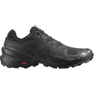 Salomon Men's Speedcross 6 Wide Black/Black/Phantom, 40 2/3