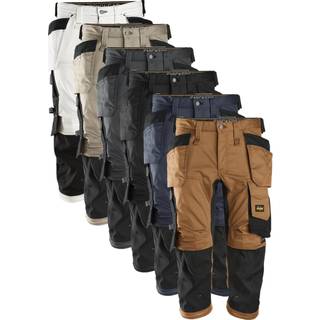 Snickers Workwear AllroundWork 6142 Piratbukser med strech, khaki/sort 96