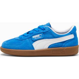 PUMA Palermo Sneakers Kids, Shoes, Hyperlink Blue/White, 29