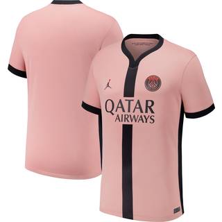 Paris Saint-Germain 2024/25 Stadium Third Jordan Dri-FIT Replica-fodboldspillertrøje til mænd - Pink