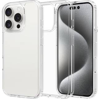 Mobique Hybridcover iPhone 16 Pro Max Gennemsigtig
