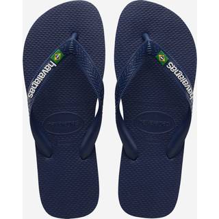 Havaianas Kids' Brazil Logo Navy Blue, 33/34