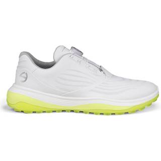 Ecco LT1 BOA Vandtætte Herre Golfsko Uden Spikes - White - Str. 40 Normal