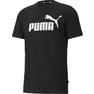PUMA Herren T-Shirt schwarz Baumwolle & Mix unifarben