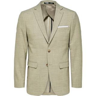 SELECTED HOMME SLHSLIM-OASIS LINEN BLZ NOOS - Sand