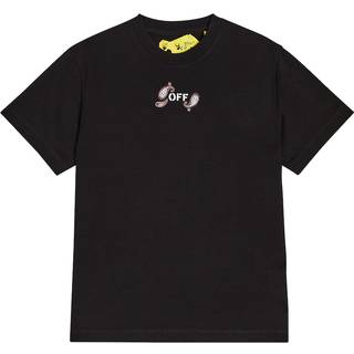 Off-White Kids Arrows Bandana cotton jersey T-shirt - black - Y 4