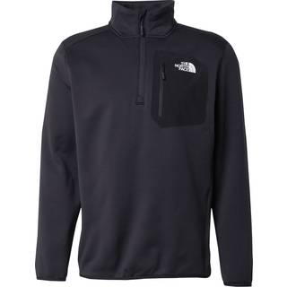 The North Face Men's Crest 1/4 Zip Fleece TNF Black, M