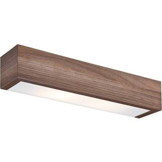 Væglampe Platani Argon, dæmpbar, Mørkt træ, Stue/spisestue, Træ