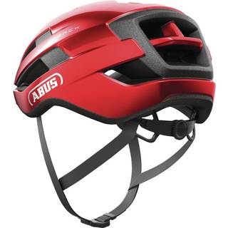 ABUS Hjelm WingBack, Performance Red M - Ventileret Cykelhjelm med Forced Air Cooling-teknologi og Zoom Ace Justeringssystem