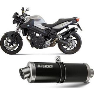 Storm Steel Black Oval endelyddæmper