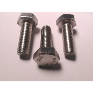 Sætbolt M10X30Mm A4 Sw17 U/Møtrik Din933 Wasi