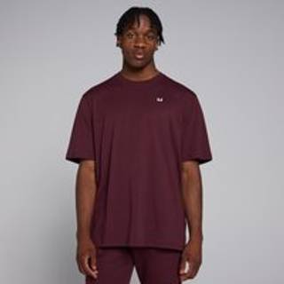 MP Rest Day Oversized T-Shirt til mænd – Deep Berry - M
