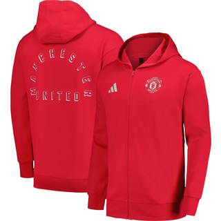 adidas MUFC ANTH JKT, XL, Rød