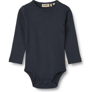 Wheat Spencer Babybody Navyblå 68 cm  Marineblå  68 cm  mand