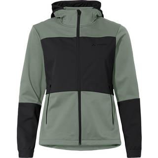 Vaude Cykeljakke Dame Qimsa Hætteklædt Softshell Jakke Agave
