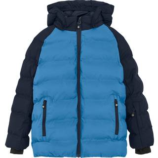 Color Kids Kid's Ski Jacket Quilt Contrast Syntetisk jakke Børn størrelse 128 farve blå