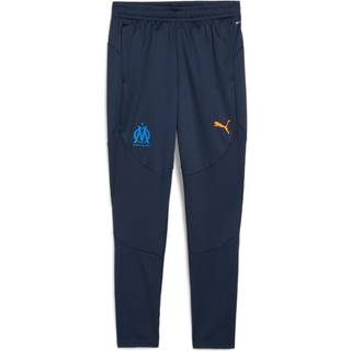 Puma Olympique de Marseille Training Pants Youth, Blue, Size 15-16Y, Clothing - Orange Pes - 15-16Y