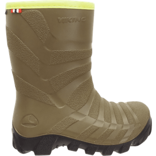 Viking Ultra Forede Gummistøvler, Khaki/Sort, 31