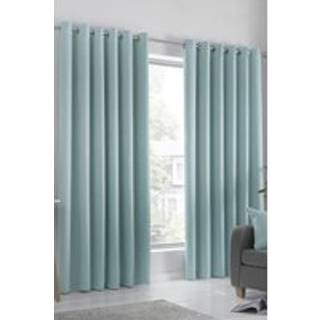 Fusion Fusion Blue Strata Dimout Room Darkening Eyelet Curtains