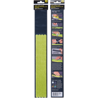 Fischer Twin Skin Mohair Narrow Yellow, 37 cm