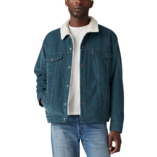 Corduroy Relaxed Fit Trucker Jacket