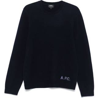 A.P.C. Edward Wool Knitted Sweater Dark Navy