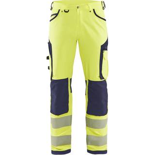 Blåkläder 1997 High Vis Buks 4-vejs stretch / High Vis Arbejdsbuks 4-vejs stretch - C44 - High Vis Gul/Marineblå