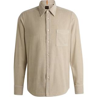 BOSS Orange Herren Hemd beige