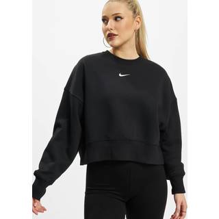 Oversized Nike Sportswear Phoenix Fleece-sweatshirt med rund hals til kvinder - sort - XXL (EU 52-54)