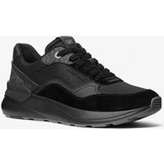 MK Trevor Mixed-Media Trainer - Black - Michael Kors - EU 41.5