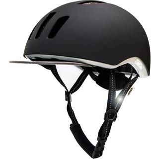 Cykelhjelm til mænd og kvinder | Sort mat | 53-59cm | EN1078 certificeret