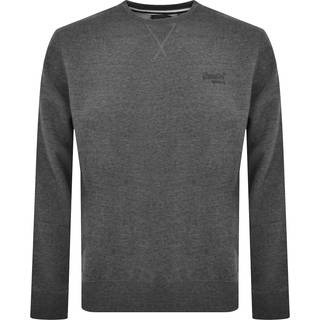 Superdry Essential Logo Sweatshirt Grey