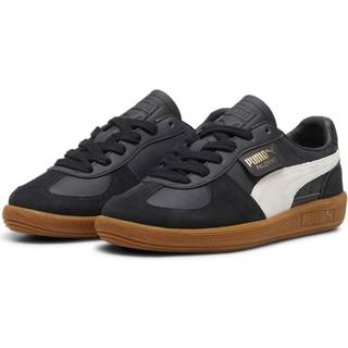 Puma Palermo Leather Sneakers Youth, Black, Size 38, Shoes - Gum - 38