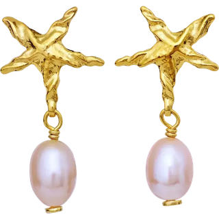 Sandie Øreringe, 18 Ct Gold Plated