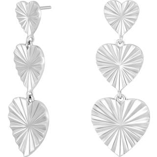 Nordahl Jewellery - ACTOR52 ørestikker i sølv m. hjerter