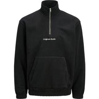 Printet Fleecesweatshirt