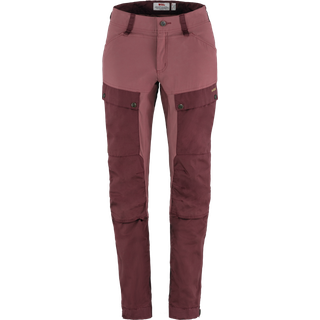 Fjällräven Women's Keb Trousers Curved Port-Mesa Purple, 40 Short