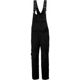Helly Hansen Workwear Oxford BIB Håndværkerbukser sort, med seler Sort