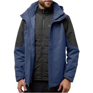 Jack Wolfskin Romberg 3In1 Jacket 3 i 1-jakke Herrer størrelse S farve blå
