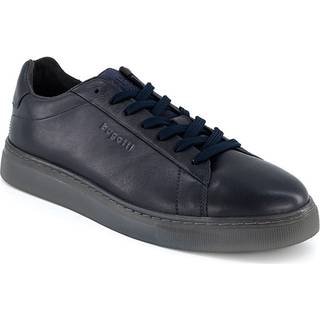 bugatti Herren Sneaker blau Glattleder
