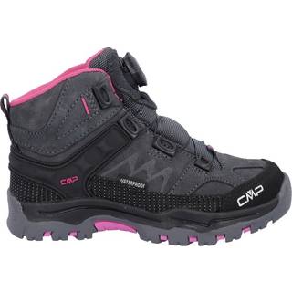 CMP Kid's Kiruna Mid Fitgo Trekking Shoes WP Vandresko Børn størrelse 31 farve sort