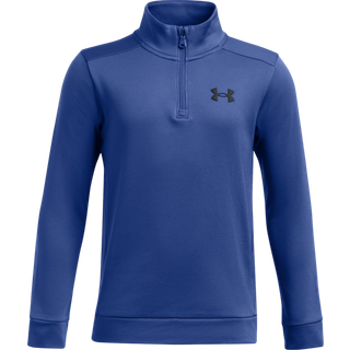 Sweatshirt Under UA Armour Fleece 1/4 1373559-432 Størrelse YXS