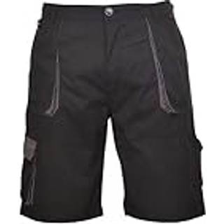 Portwest Texo Shorts Med Kontrast Sort (Størrelse: X-Small)