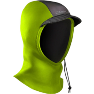 O'Neill Psycho 3mm Neoprene Youth Neopren Hætte (Dayglo Green)
